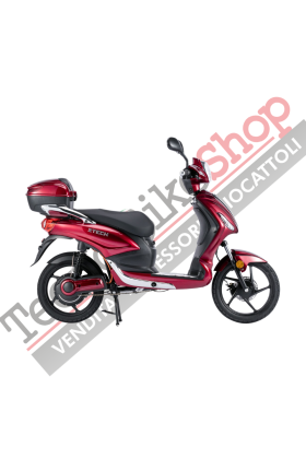 Bicicletta Elettrica Scooter Z-TECH  ZT-09-TDC 1000W 20Ah 48V Batteria Piombo-Rosso
