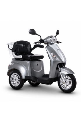 Scooter Z-TECH ZT-15-D "TRILUX PLUS" 3 RUOTE Differenziale per Disabili e Anziani -Grigio