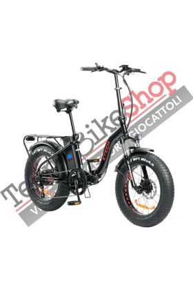 Bicicletta Elettrica Pieghevole Z-Tech ZT-89-D Folding Etna 2.0 250W(500W) 13Ah 48V Litio-Nero