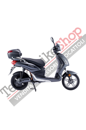Bicicletta Elettrica Scooter Z-TECH ZT-09-TC 500W 20Ah 48V Batteria Piombo-Nero Opaco Matt